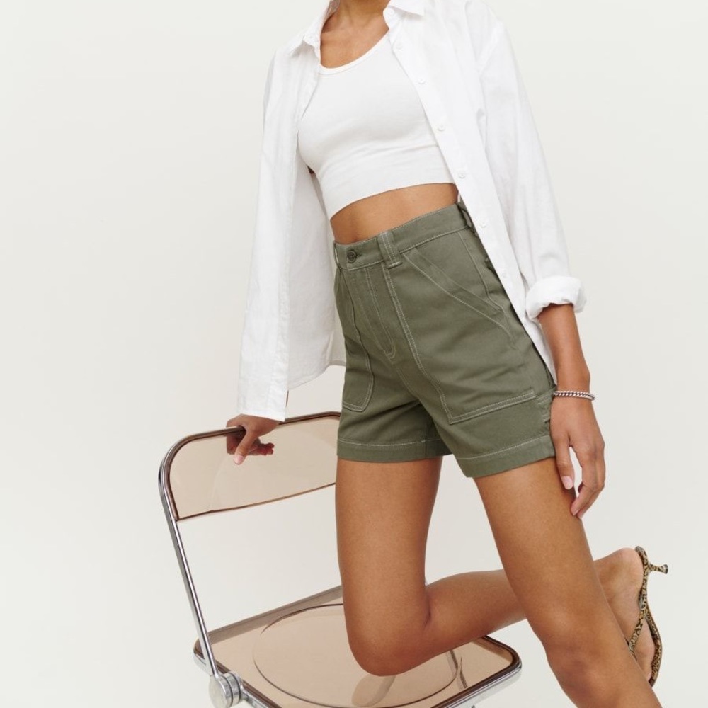 Reformation Pierce Utility shorts NWT size 26